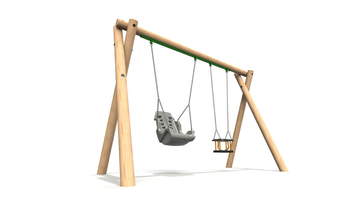 1 Inclusive & 1 Cradle Seat (2.4m)