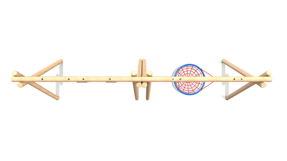 2 Flat & 1 Group Swing (2.4m)