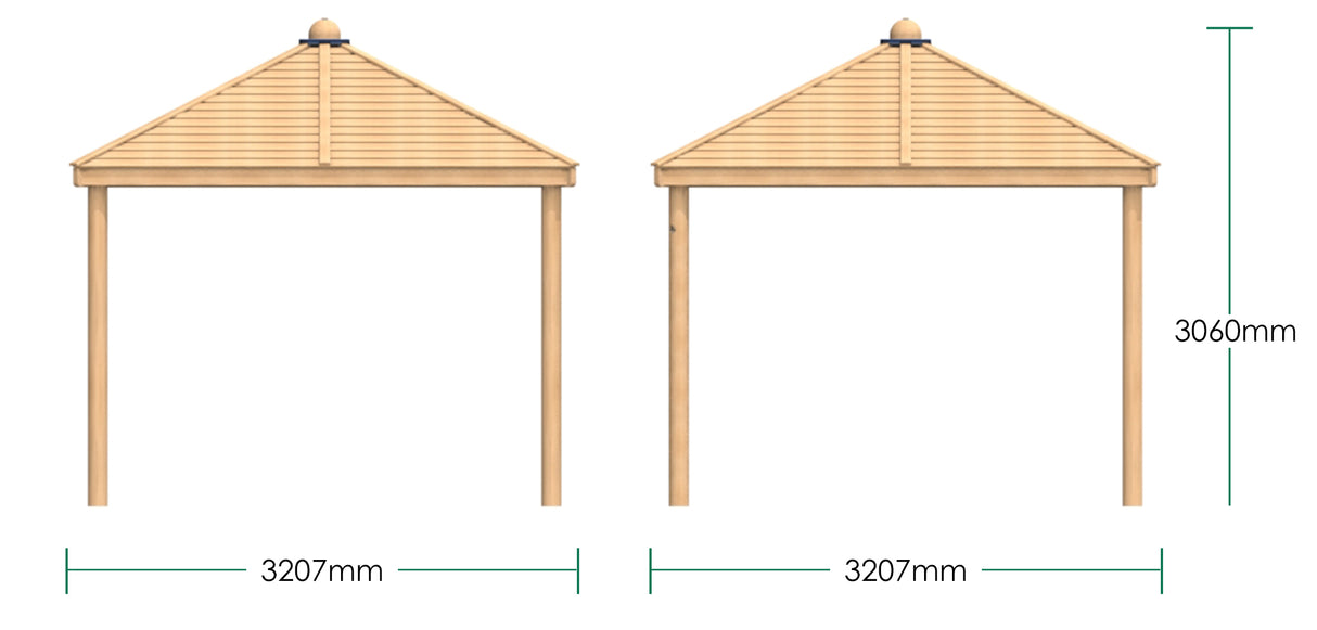 Square Shelter Only