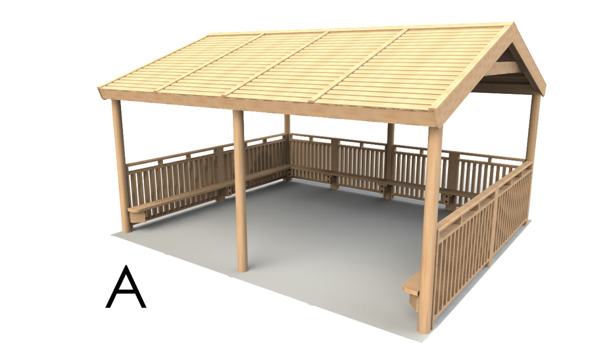 Rectangular Shelter - 4.8 x 4.4m Shelter