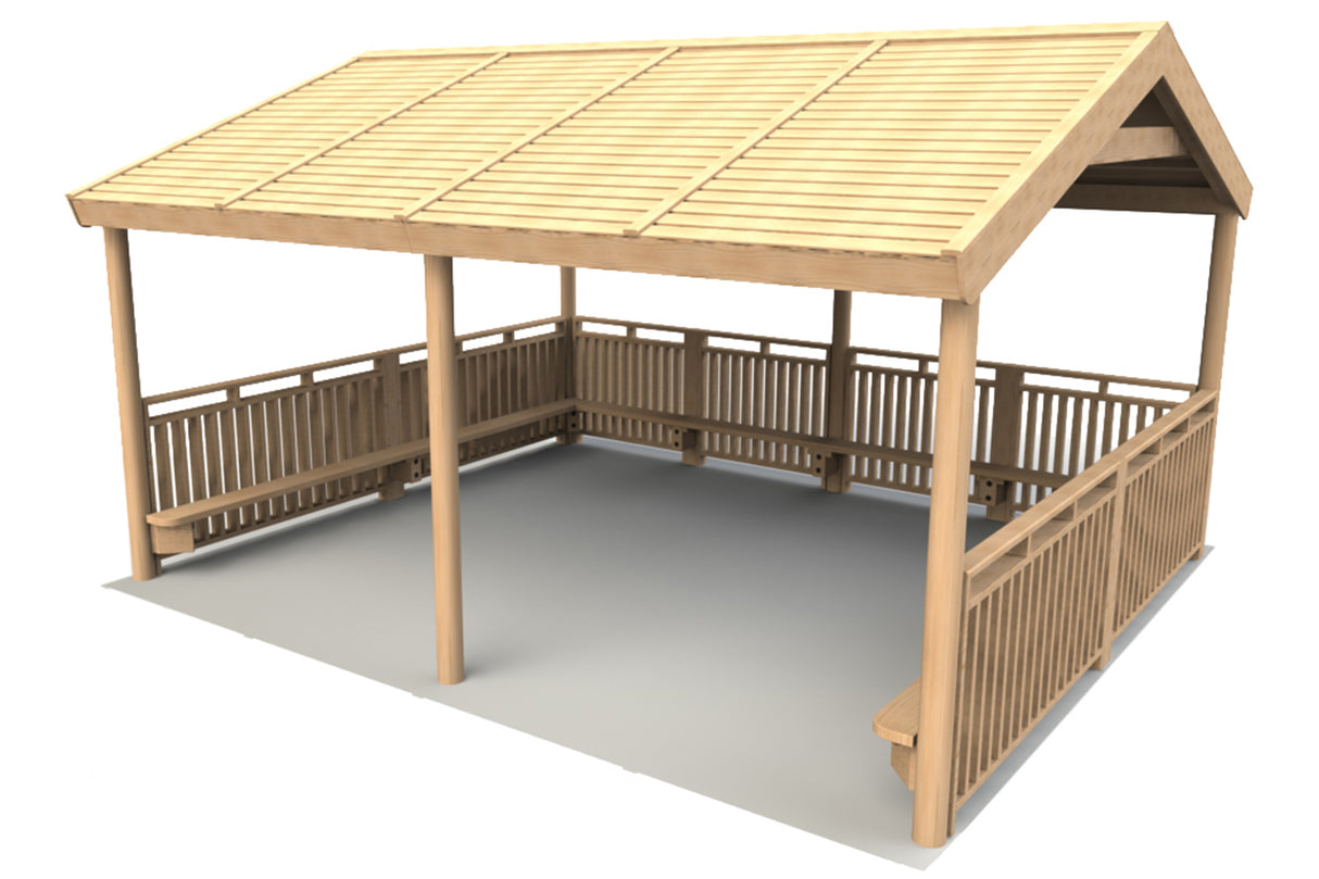 Rectangular Shelter - 4.8 x 4.4m Shelter