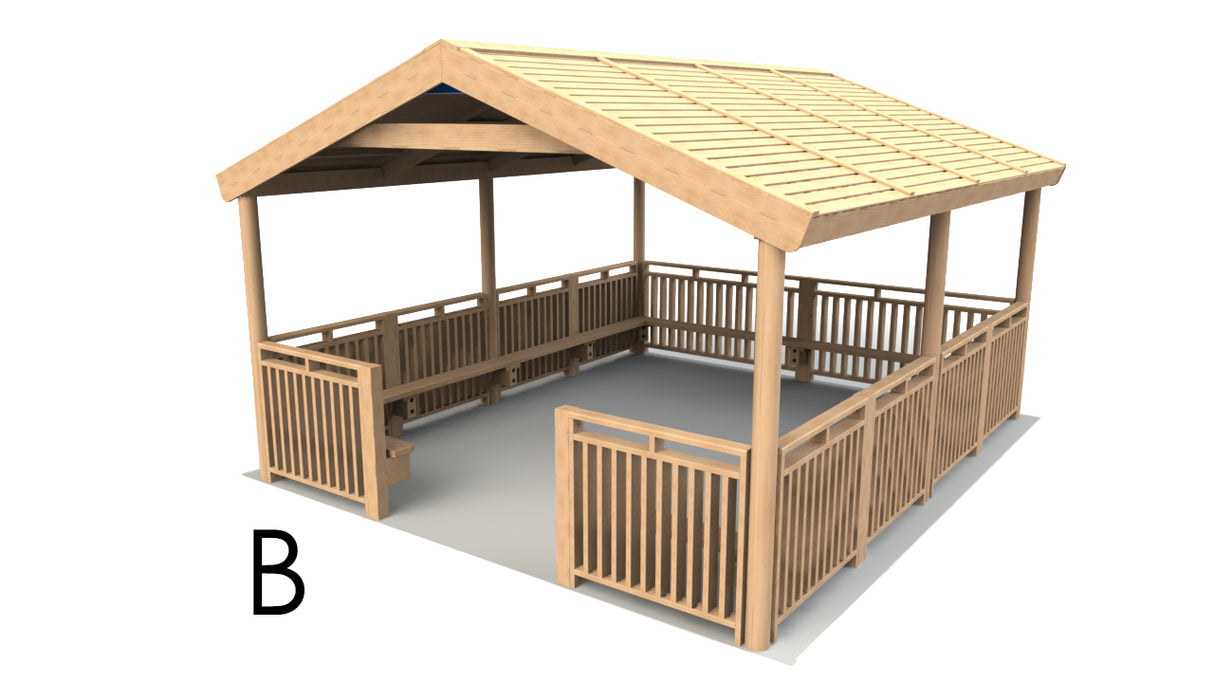 Rectangular Shelter - 4.8 x 4.4m Shelter