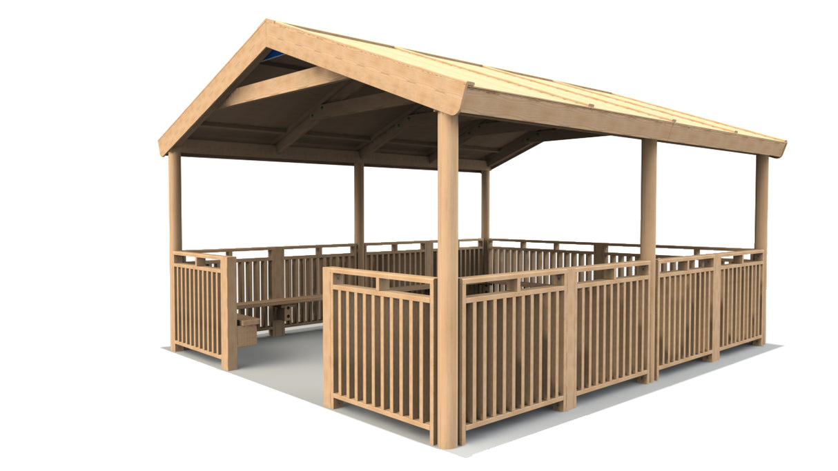 Rectangular Shelter - 4.8 x 4.4m Shelter