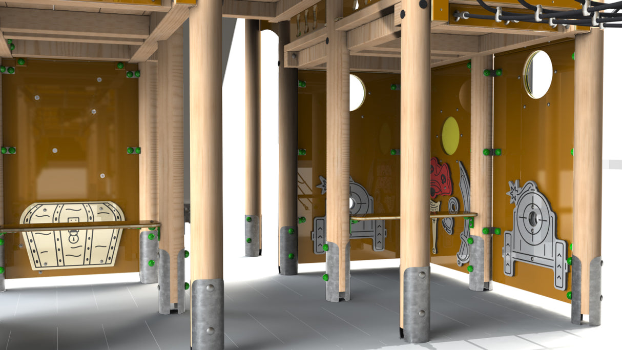 All Hands On Deck with tube slide