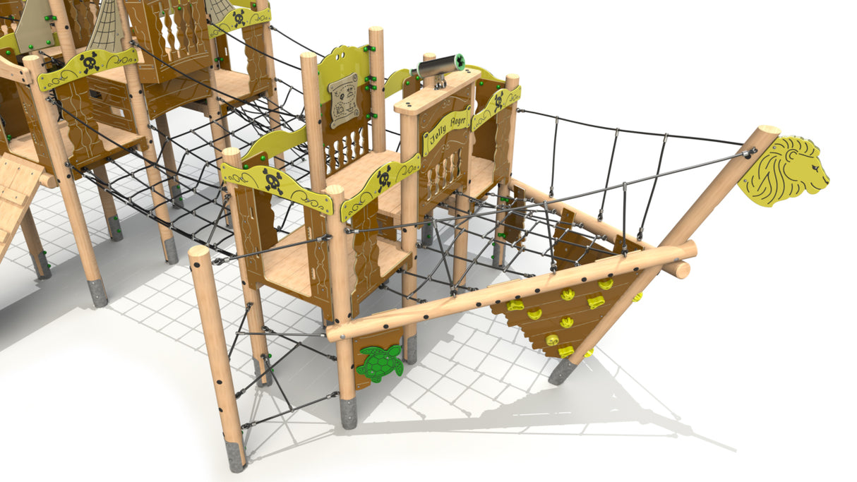 All Hands On Deck with tube slide