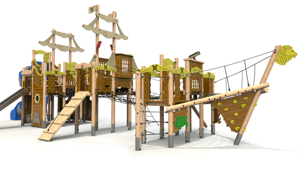 All Hands On Deck with tube slide