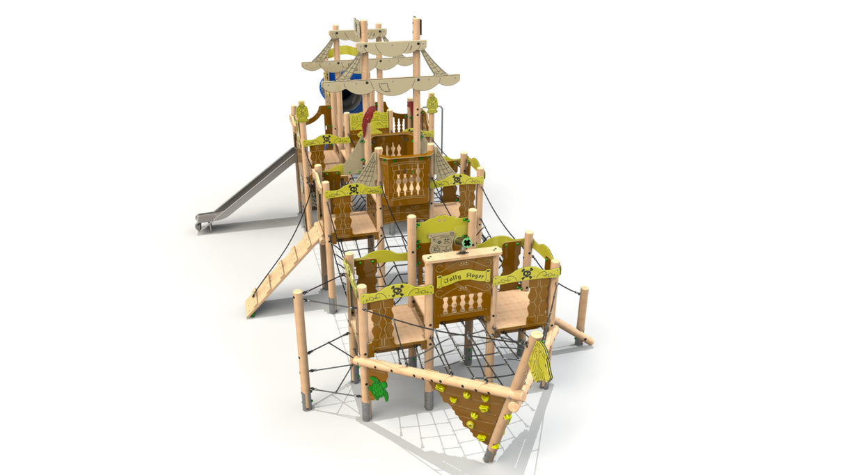 All Hands On Deck with tube slide