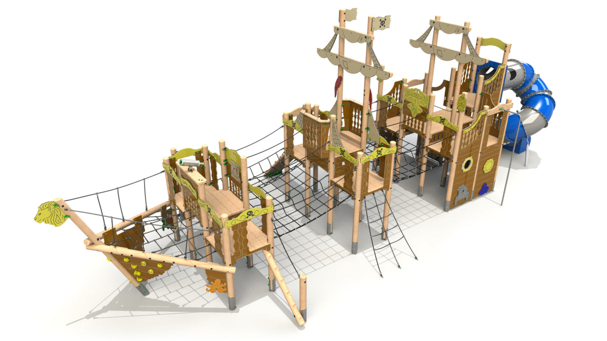 All Hands On Deck with tube slide