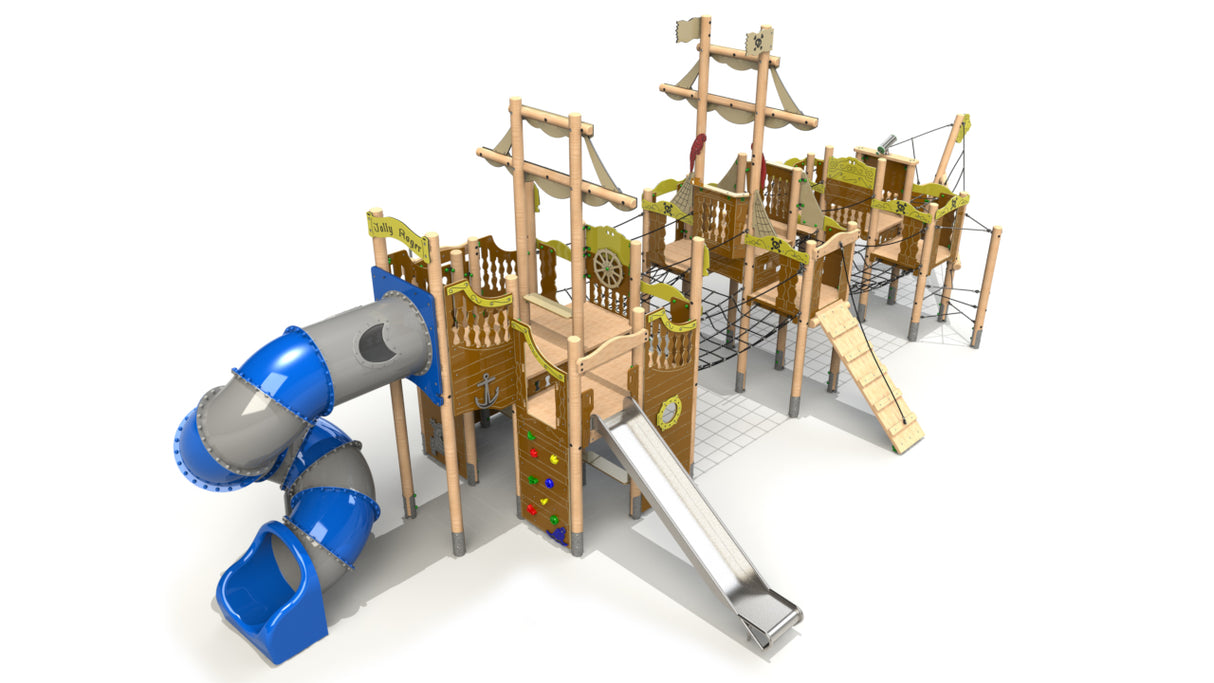 All Hands On Deck with tube slide