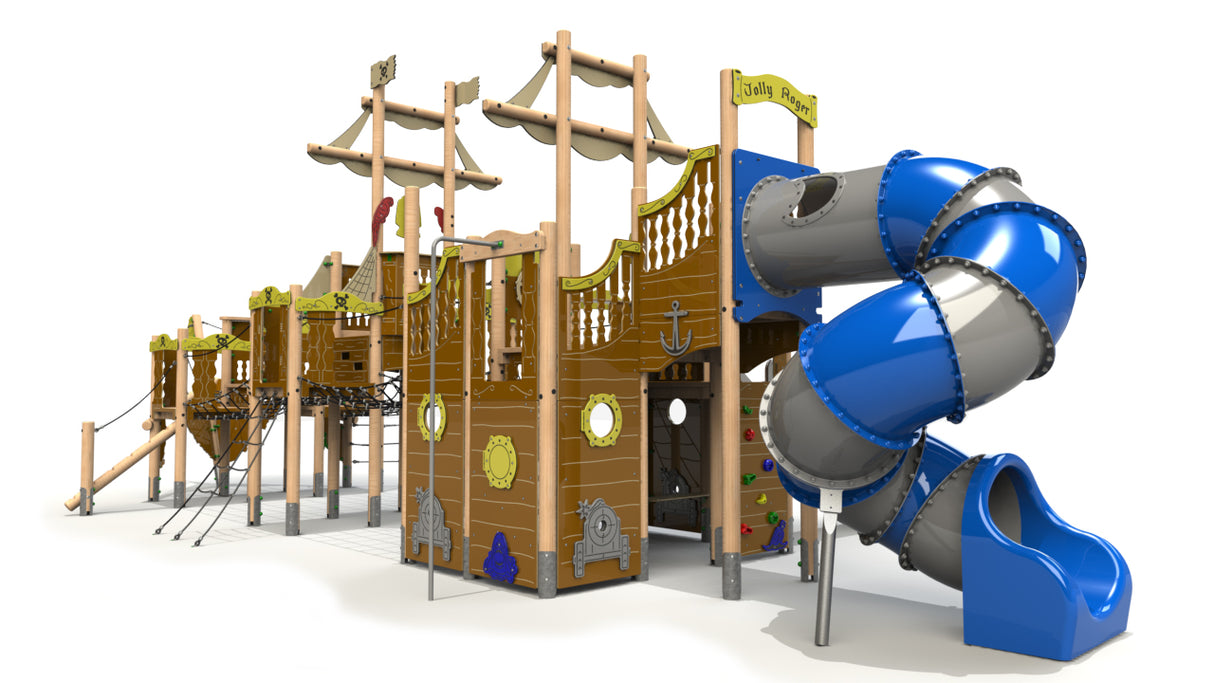 All Hands On Deck with tube slide