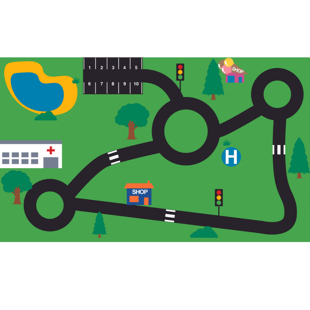 Matchbox Car Track Large