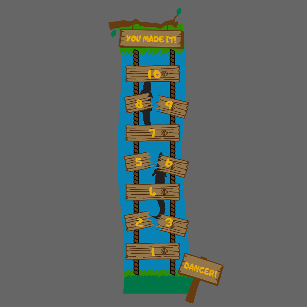 Bridge Hopscotch Solid