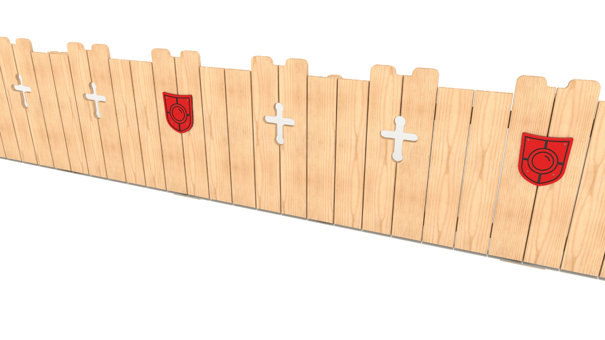 Castle Scene Themed Fencing