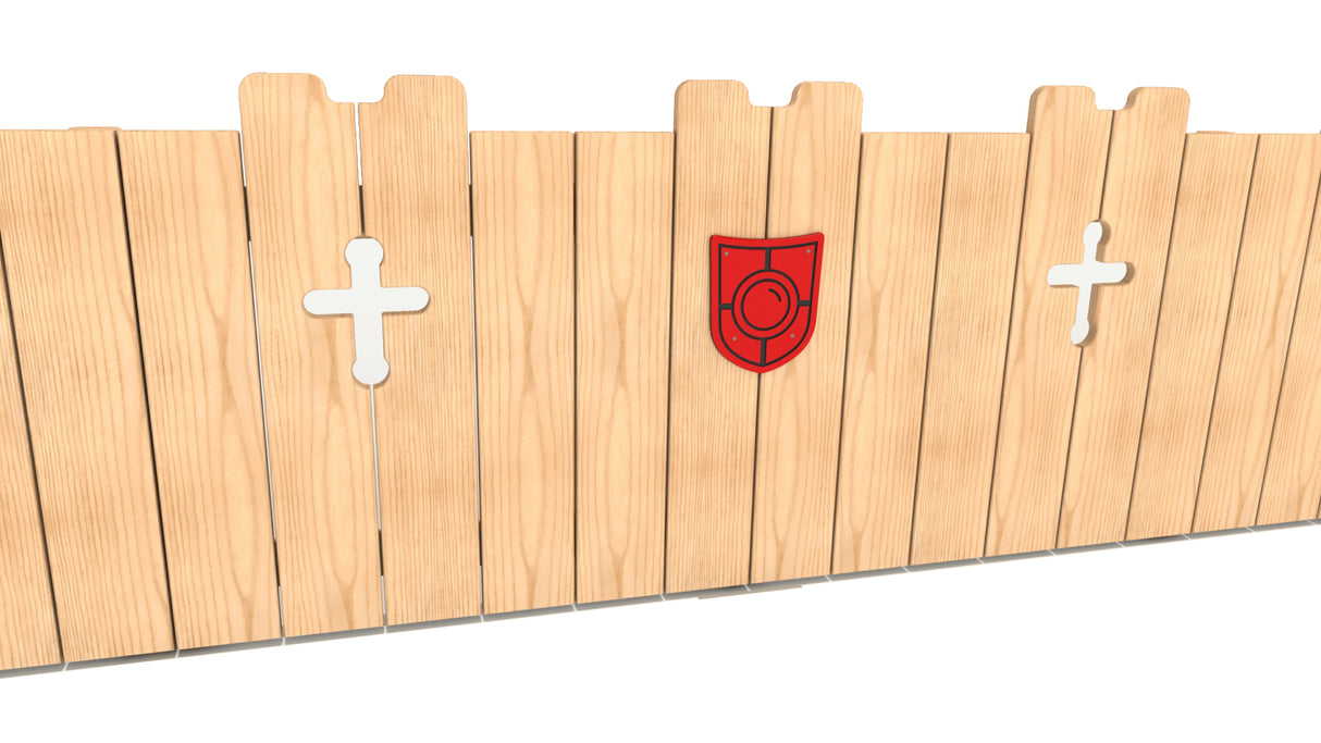 Castle Scene Themed Fencing