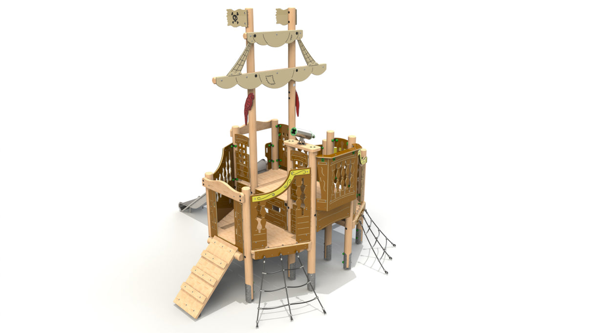 Crows Nest With Slide