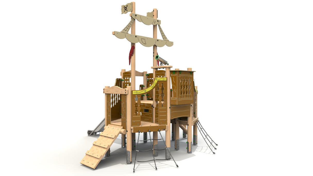 Crows Nest With Slide