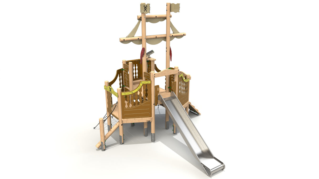 Crows Nest With Slide