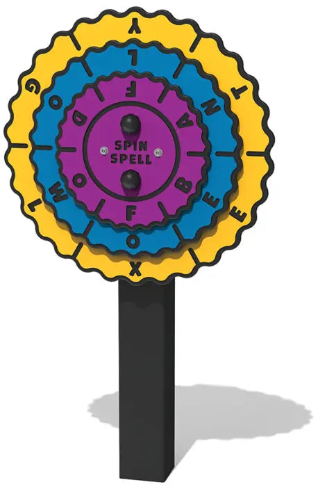Spin Spell Flower with Post
