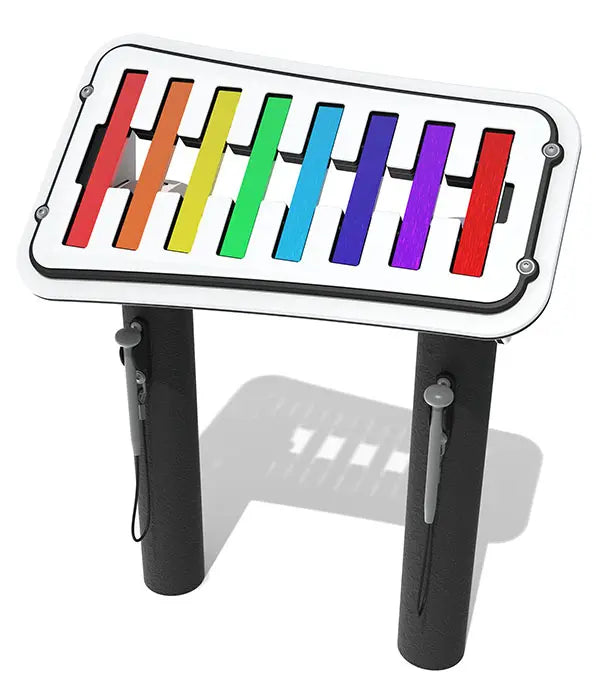 Eco-Flat Chimes Angled – High Octave with Posts