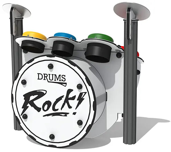 Rock Band Drum Kit with Alu Posts
