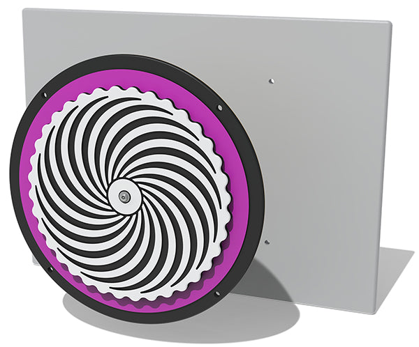 Spinning Spiral Optical Illusion Insert