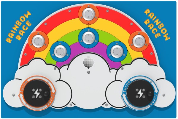 RotoGen Great Rainbow Race Play Panel