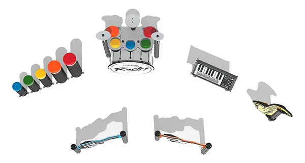 Rock Band Set with Alu Posts