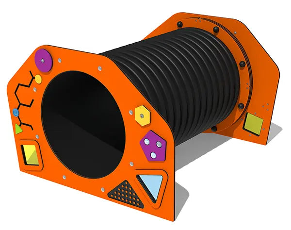 Sensory Ribbed Crawl Through Play Tunnel - 2000mm
