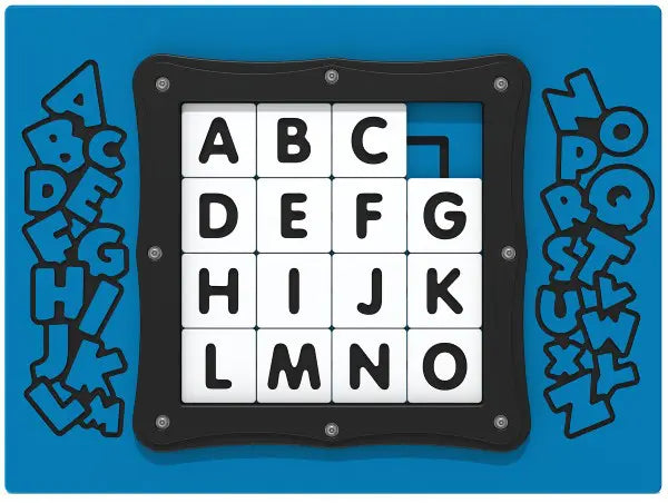 Tile Slide Letter Play Panel