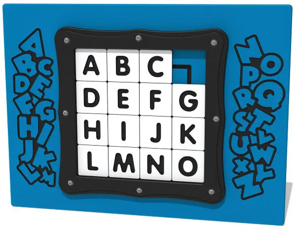Tile Slide Letter Play Panel