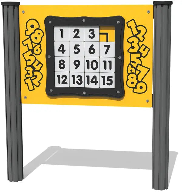 Tile Slide Number Play Panel