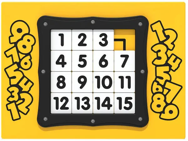 Tile Slide Number Play Panel