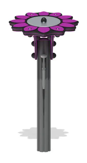 Virtuoso Cymbal Flower with Alu Post