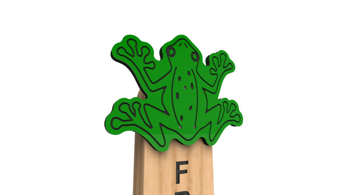 Frog Animal Post