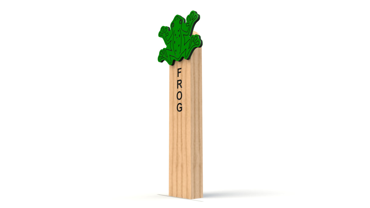 Frog Animal Post
