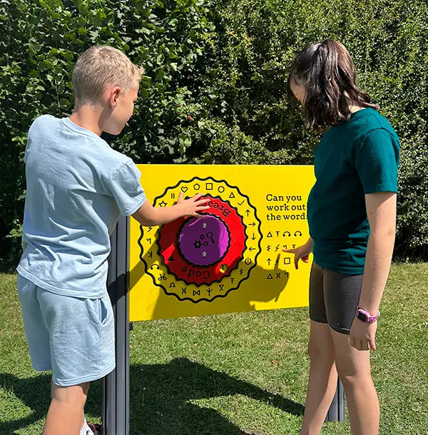 Concentric Code Breaker Play Panel