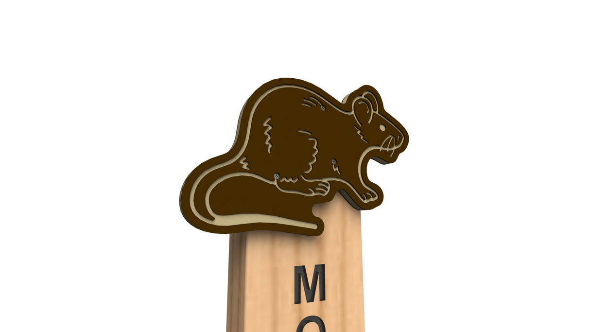 Mouse Animal Post