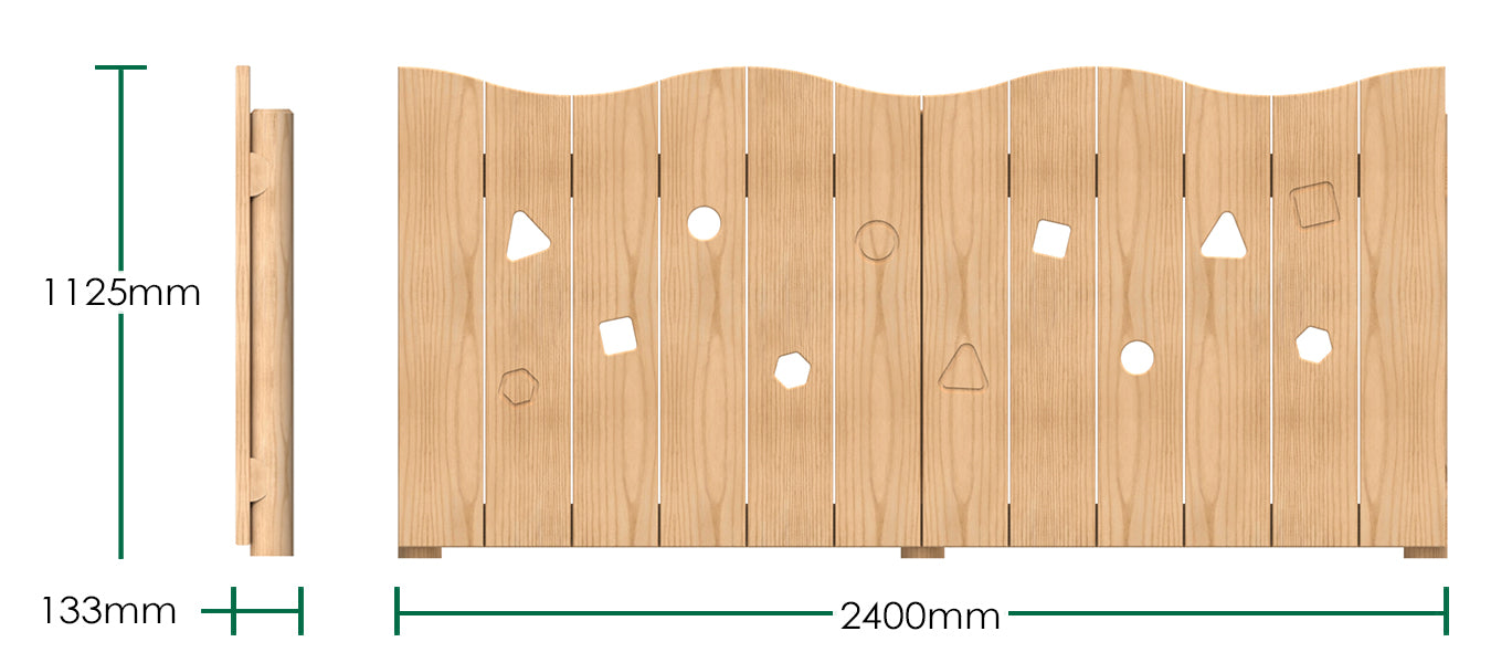 Peek a Boo Themed Fencing