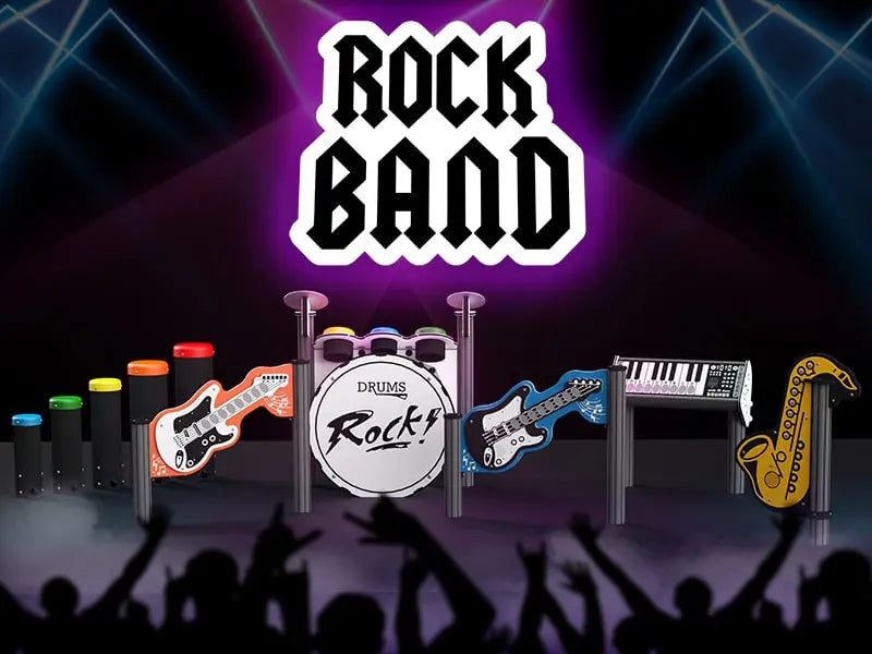 Rock Band Set with Alu Posts