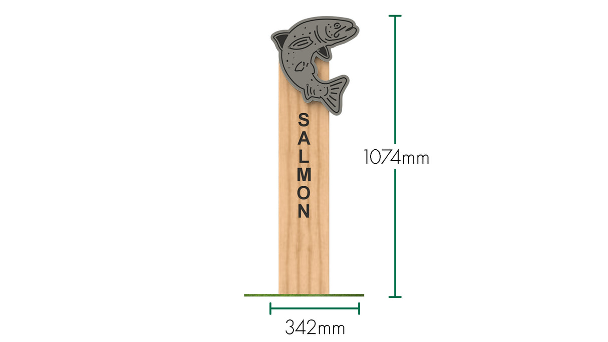Salmon Animal Post