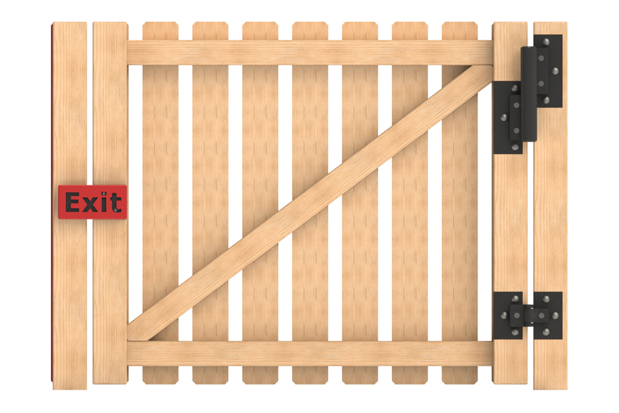 Self Closing Palisade Gate