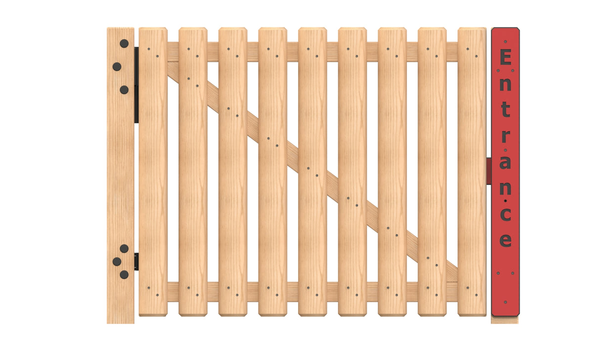 Self Closing Palisade Gate