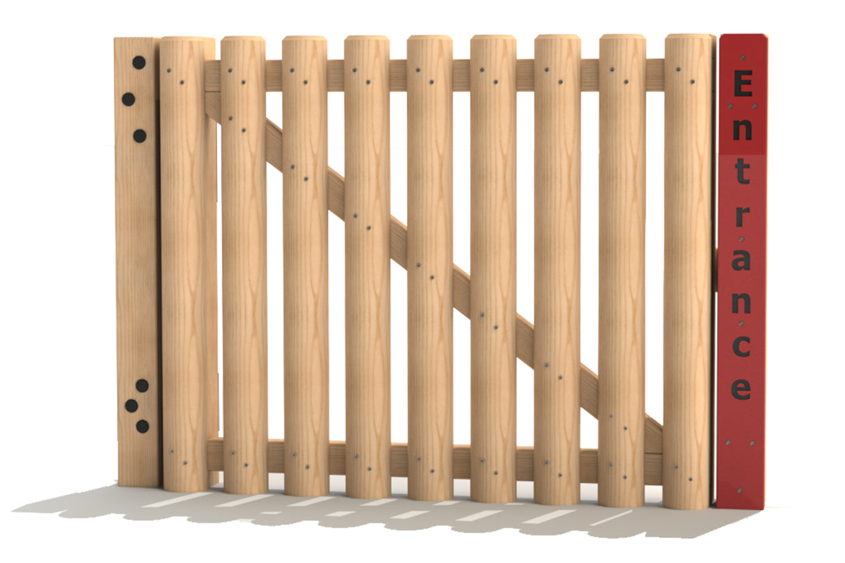 Self Closing Palisade Gate