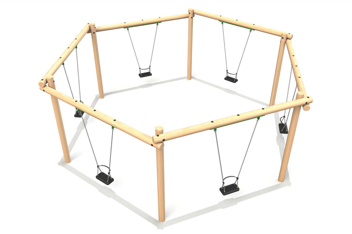 6 Hexagonal Flat Seat 2.4m