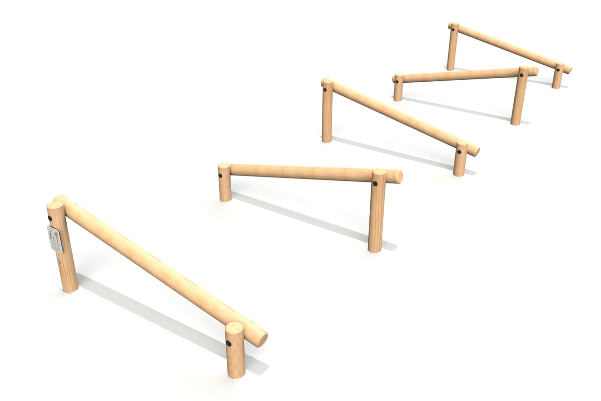 Sloping Stride Jumps