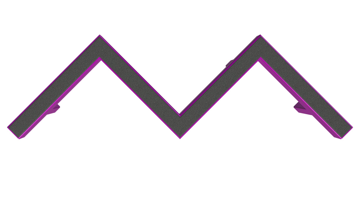 Steel Zig Zag Balance Beam