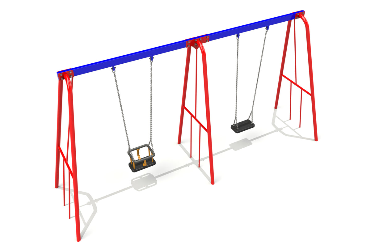 1 Flat & 1 Cradle Seat (2.4m)