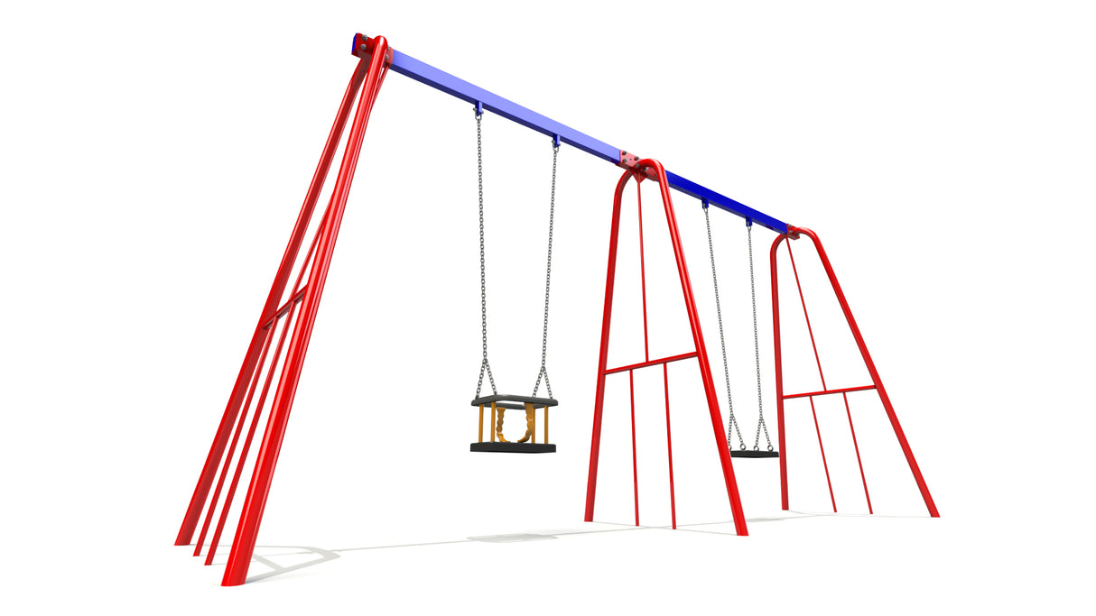 1 Flat & 1 Cradle Seat (2.4m)