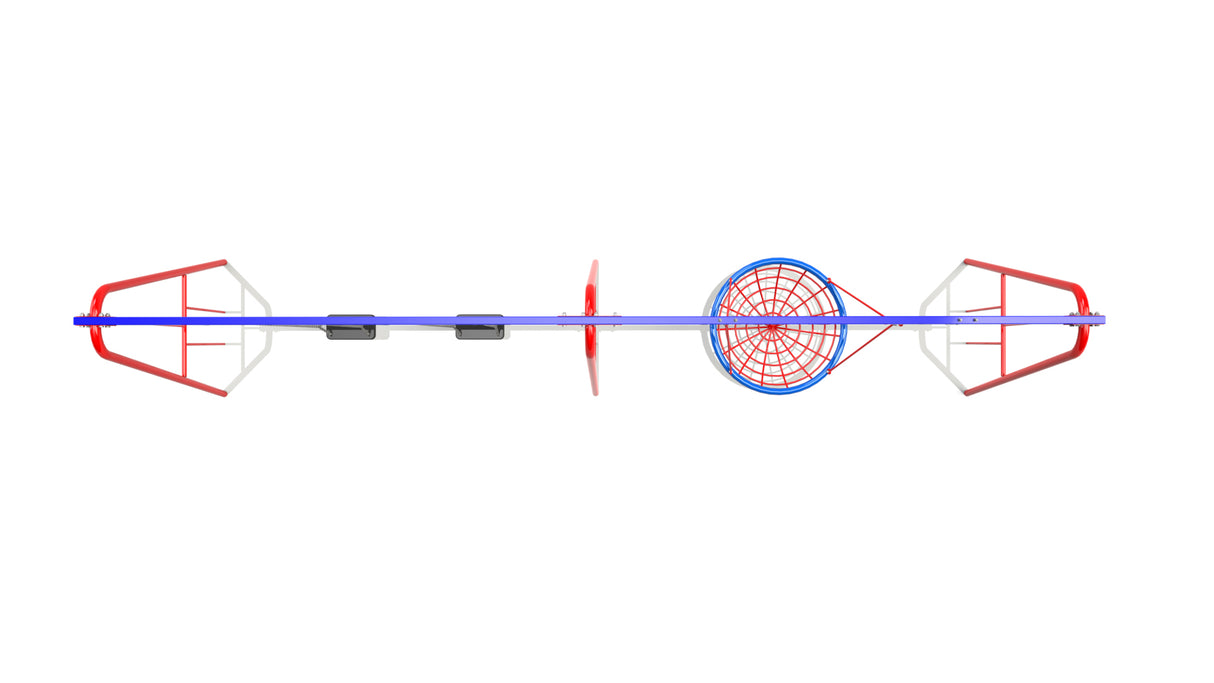 2 Flat & 1 Group Swing (2.4m)