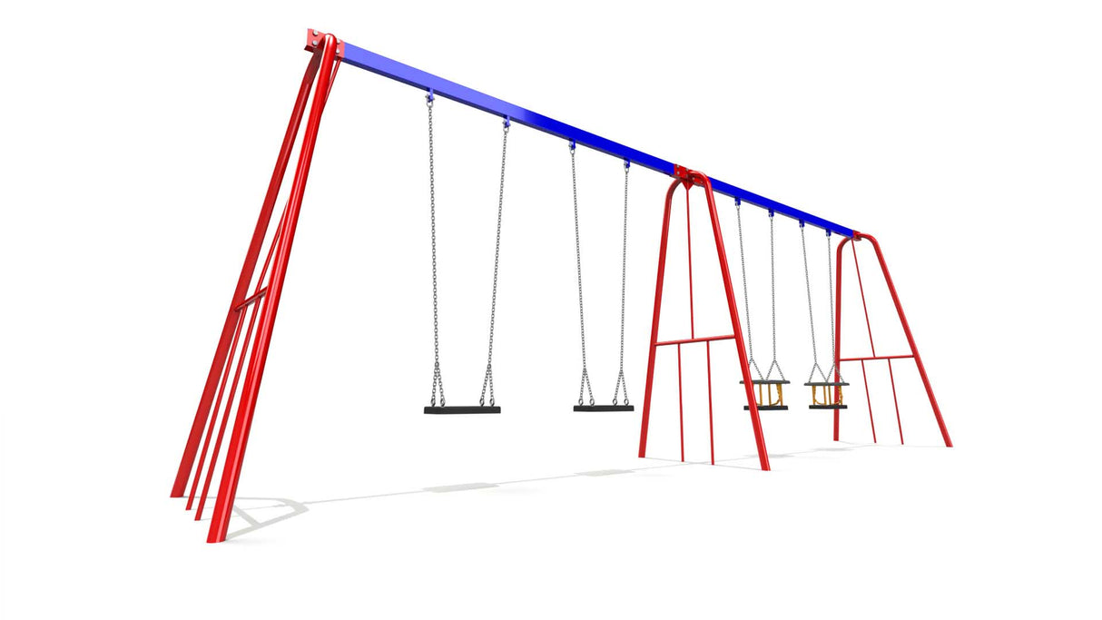 2 Flat & 2 Cradle Seats (2.4m)